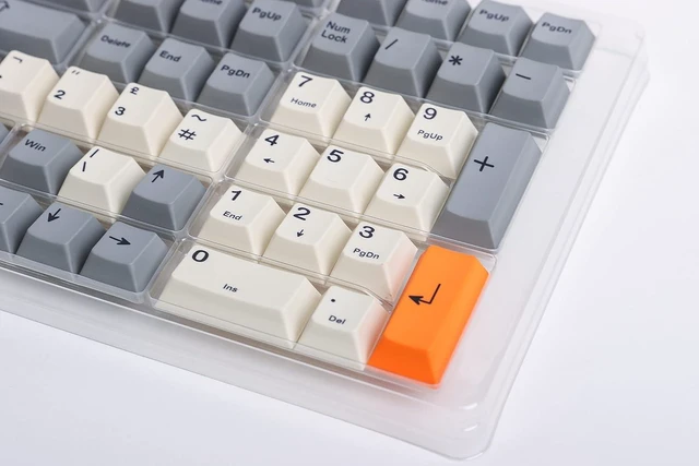 Alt view image 7 of 7 - HK Gaming Custom Keycaps | Dye Sublimation PBT Keycap Set for Mechanical Keyboard | 139 Keys | Cherry Profile | ANSI US-Layout | Compatible with Cherry MX, Gateron, Kailh, Outemu | Beta