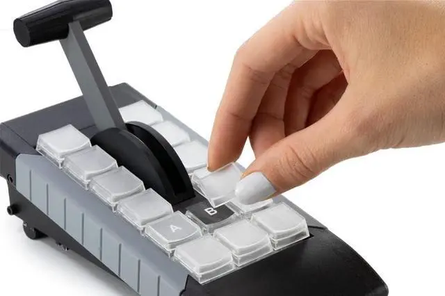 Alt view image 2 of 6 - X-keys XBE-14 USB T-bar RGB Backlit Programmable USB Keypad for Switching or Instant Replay with vMix & Central Control, Made in USA