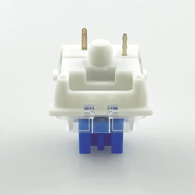 Alt view image 2 of 6 - DRAOZA OUTEMU Blue Switch 3 Pin Switch Gateron and Cherry MX Equivalent DIY Replaceable Switch for Mechanical Gaming Keyboard (108pcs Blue)