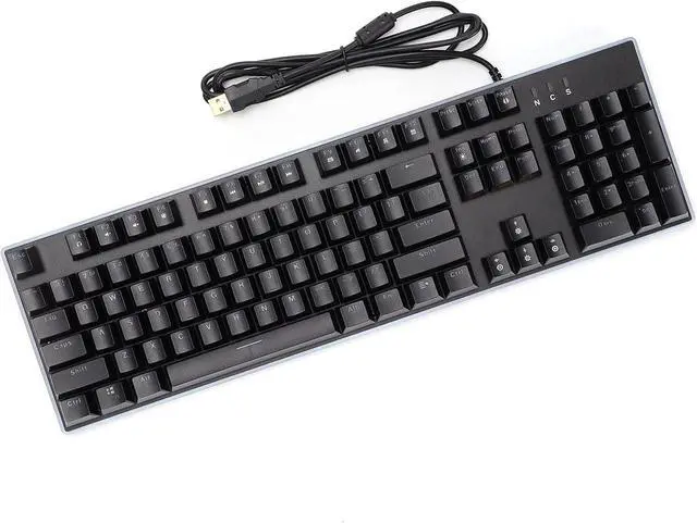 Alt view image 6 of 7 - Gaming Keyboards, 104 Key USB Keyboard with Backlight Effects, Silent Computer Enter Keyboard Accessories Compatible with
