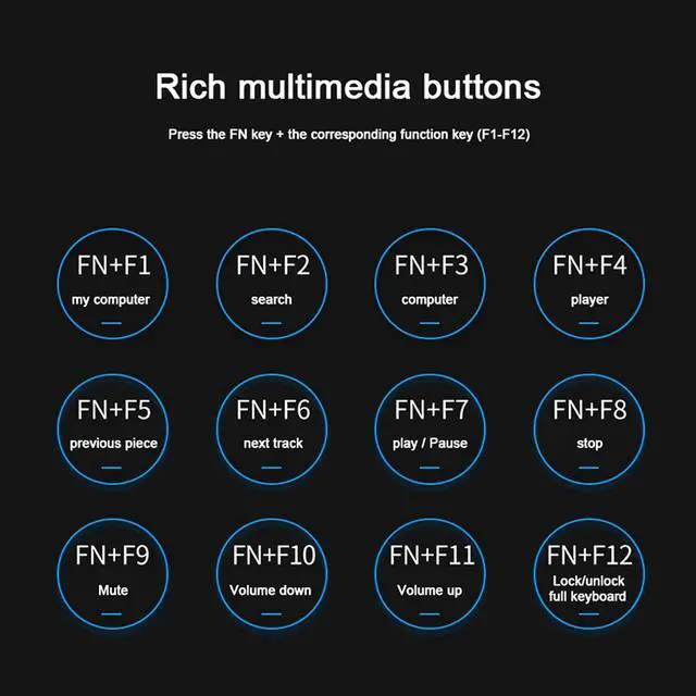 Alt view image 2 of 7 - LJFLI Gaming Keyboard and Mouse Combo Wired Translucent Punk Retro E-Sports Game eat Chicken Backlit Titanium Alloy Black Blue axis Blue