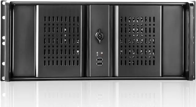 Alt view image 2 of 7 - 4U Rackmount Server Chassis with 6 x 5.25 Front Bays + 4 x 3.5 + 4 x 2.5 Bays