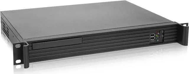 Main image of RackChoice 1U Rackmount Server Chassis 11.8" Depth Support Mini-itx M/B only