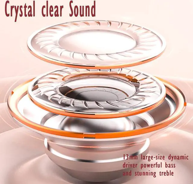 Alt view image 7 of 7 - Xmenha Pink Smallest Invisible Hidden Earbuds Small for Work Wireless Bluetooth Micro Mini Tiny Sleep Earbuds for Small Ears Noise Cancelling Ear Buds Sleepping Buds Invisible Earbud Small Cute