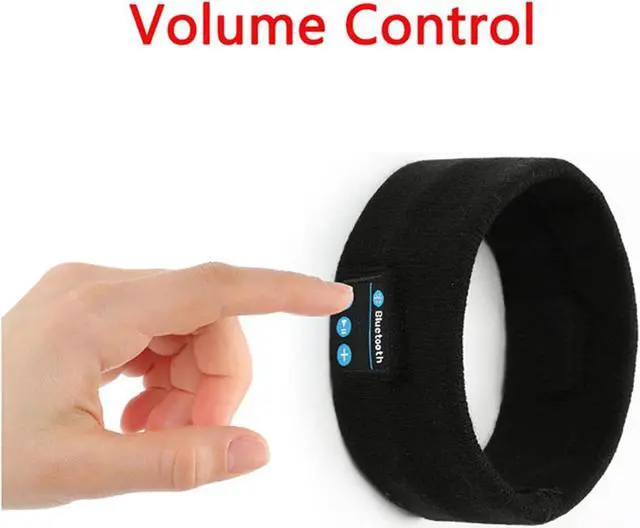 Alt view image 7 of 7 - NC Sports Headband Wireless Bluetooth Stereo Headphones Running Headphones Sleep Headphones Sports Sleep Music Headbands Fashion Headband Headphones
