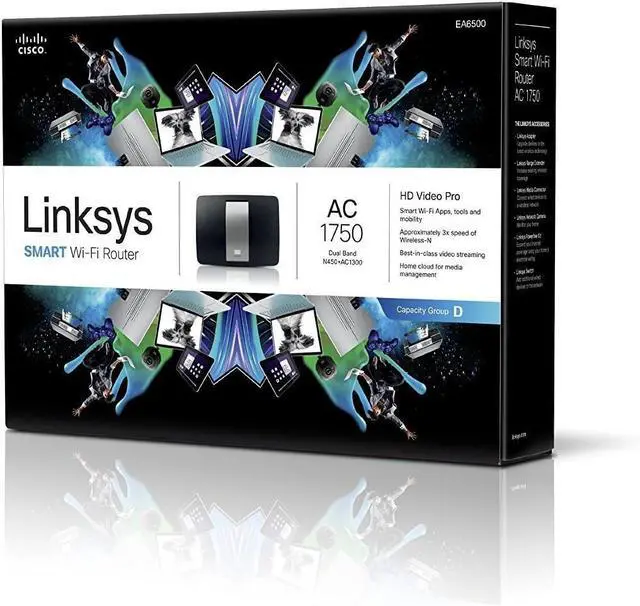 Alt view image 4 of 7 - Linksys AC1750 Wi-Fi Wireless Dual-Band+ Gigabit Router + AC1200 Boost EX Dual-Band Wi-Fi Range Extender Combo Pack (EA6700 + RE6400), Smart WiFi App Enabled Router with Range Extender