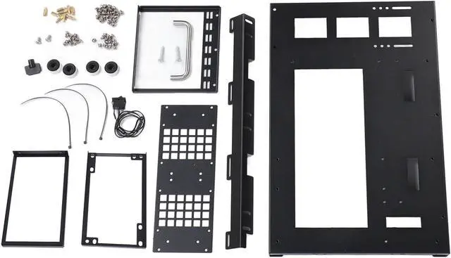 Alt view image 6 of 7 - DIY Computer Motherboard Case Rack, ATX Open Chassis Case Rack, Powerful Cooling, for ATX M ATX ITX Gaming PC Case Open Frame