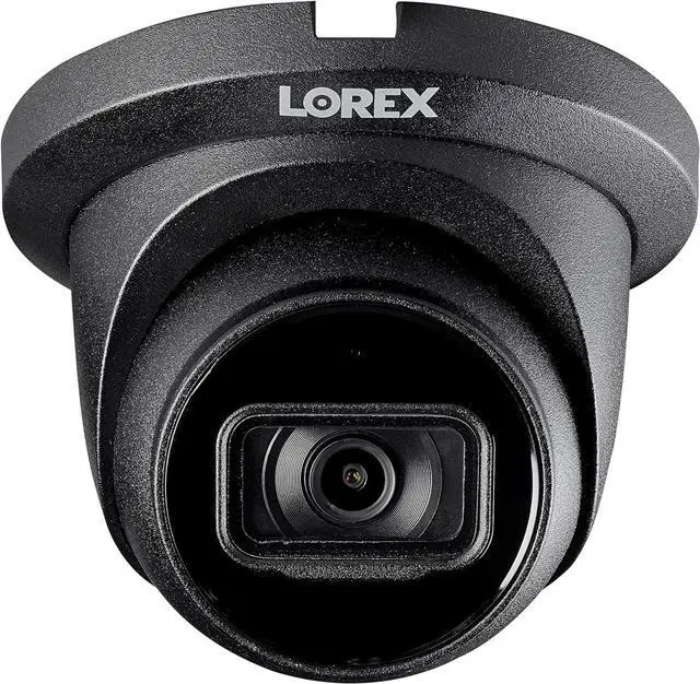 Alt view image 6 of 7 - Lorex Fusion 4K Metal Bullet Camera  PoE Wired Home Security Add-On Camera - Motion Detection, Color Night Vision, Long Range IR, Weatherproof, Ultra HD Indoor & Outdoor Surveillance (Black Dome)