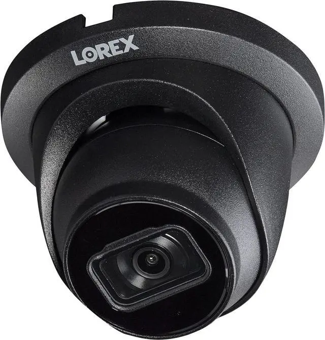 Alt view image 7 of 7 - Lorex Fusion 4K Metal Bullet Camera  PoE Wired Home Security Add-On Camera - Motion Detection, Color Night Vision, Long Range IR, Weatherproof, Ultra HD Indoor & Outdoor Surveillance (Black Dome)