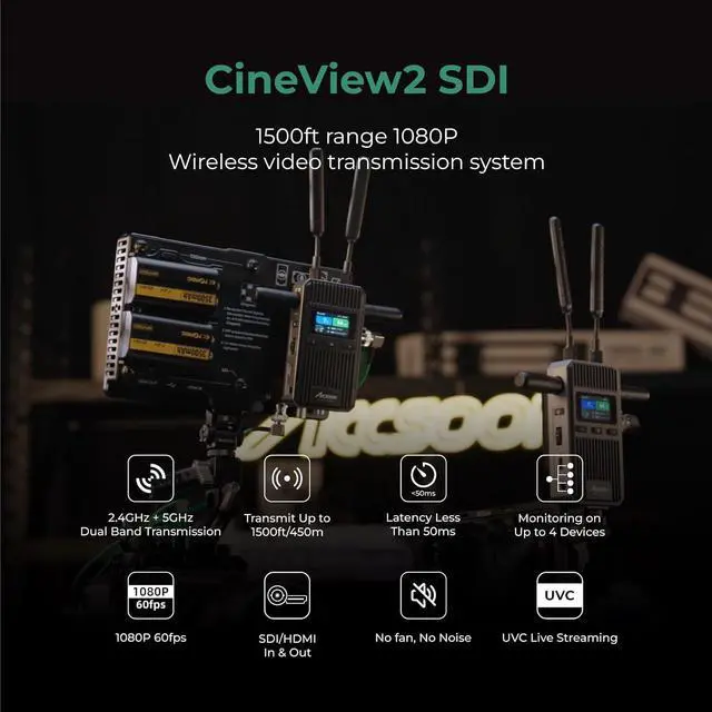 Accsoon Cineview Master 4k Accsoon CineView 2 SDI Wireless