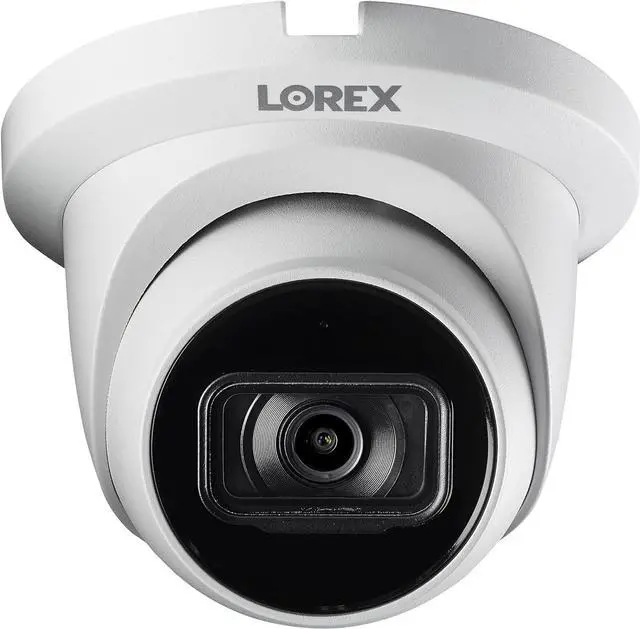 Alt view image 2 of 7 - Lorex Classic App | 4K IP Add-On Dome Camera | Listen-in Audio | White | Color Night Vision | Built-In Microphone | Smart Motion Detection | IP67