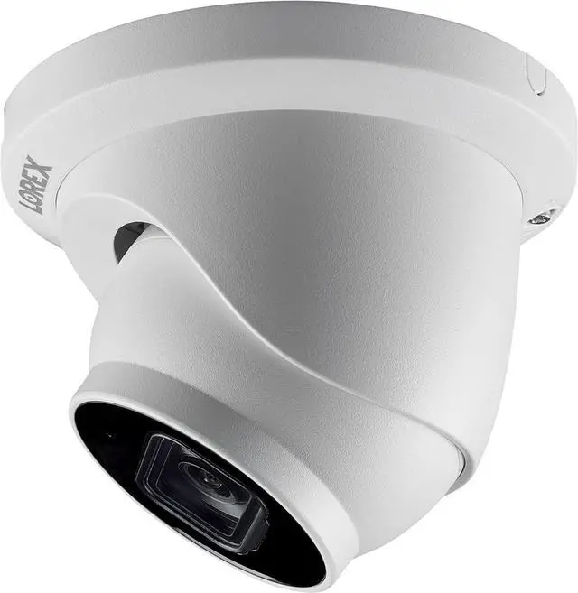Alt view image 3 of 7 - Lorex Classic App | 4K IP Add-On Dome Camera | Listen-in Audio | White | Color Night Vision | Built-In Microphone | Smart Motion Detection | IP67