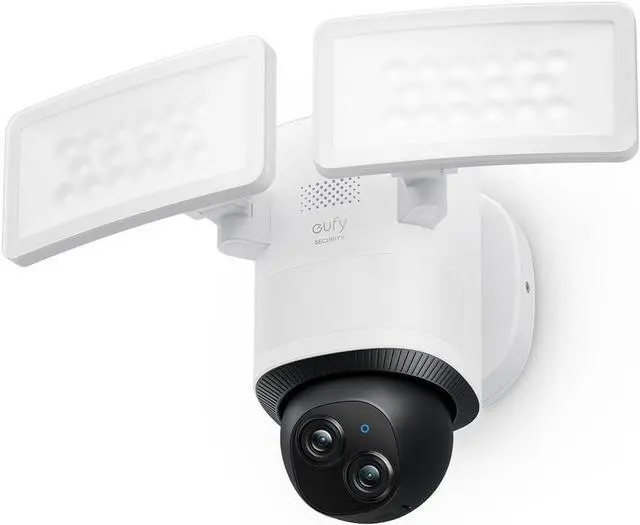 Alt view image 2 of 7 - eufy Security Floodlight Camera E340 Wired HomeBase S380 (HomeBase 3)