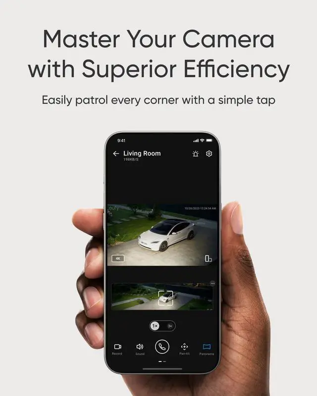 Alt view image 6 of 7 - eufy Security Indoor Cam S350, Dual Cameras, 4K UHD + Floodlight Camera E30, Security Camera Outdoor, 360° Pan and Tilt, 2K Video