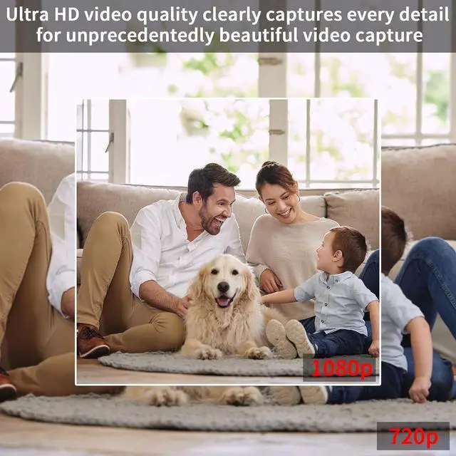Alt view image 5 of 7 - 2024 Upgraded 1080P HD Nanny Cam Charger Wireless and Security Camera with Remote Viewing, Nanny Cam Nanny Camera Indoor/Outdoor, Motion Detection