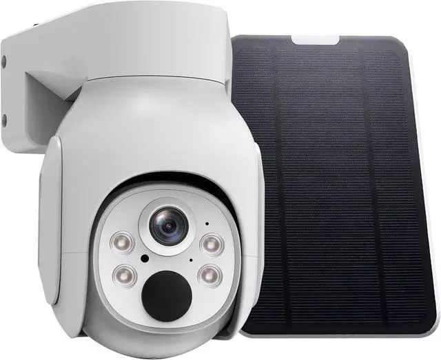 Main image of Gadpiparty OOSSXX (Extend PTZ Camera for Wireless System) 2-Way Audio 4MP Extend Solar Security Cameras Wireless Outdoor,Solar Camera Battery Powered WiFi PIR Detection Home Indoor Video Surveillance