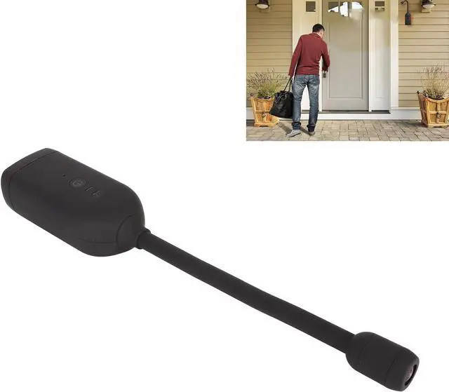 Alt view image 6 of 7 - Camera Hidden, 360 Degree Panoramic Lens Mini Security Camera Two Way Intercom, 2000mAh Flexible Setup for Toddler Garage Yard Remote Playback Night