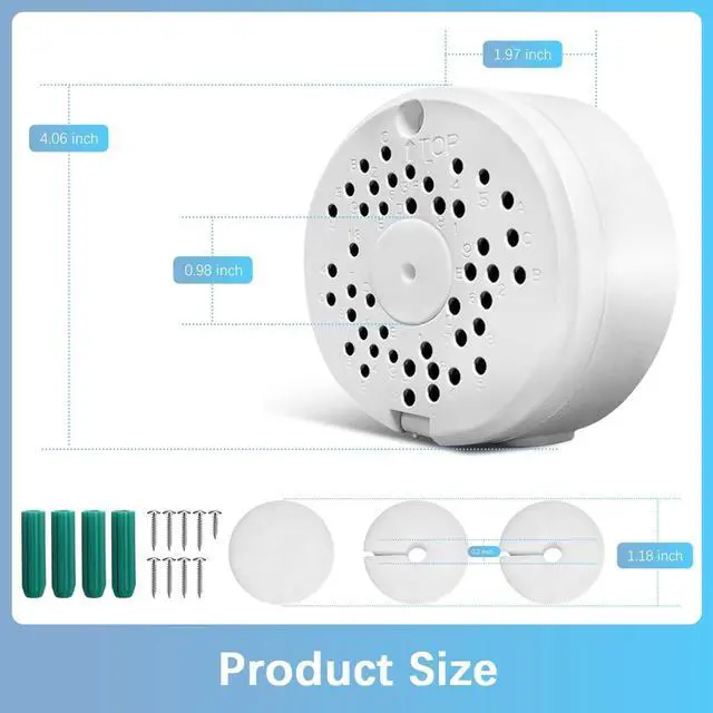 Alt view image 3 of 7 - WEILAILIFE ABS IP54 Waterproof Universal Bullet Security Camera Junction Box, Waterproof Security Camera Box,Outdoor Camera Junction Box, IP Camera Junction Box, CCTV Junction Box