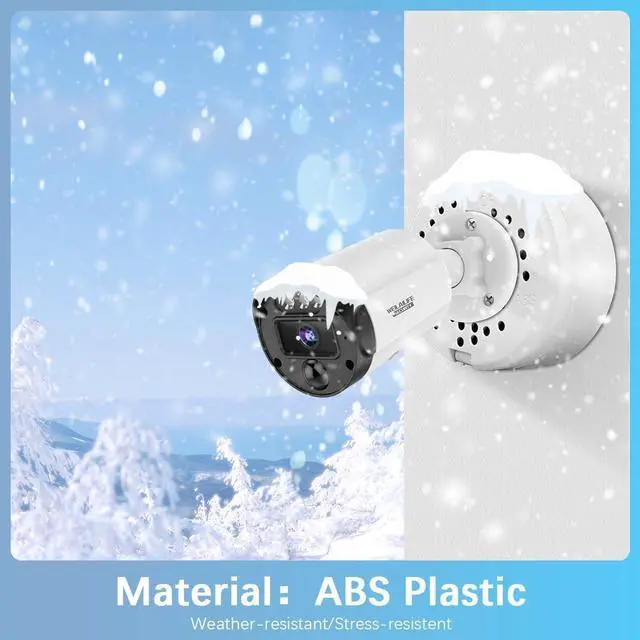 Alt view image 5 of 7 - WEILAILIFE ABS IP54 Waterproof Universal Bullet Security Camera Junction Box, Waterproof Security Camera Box,Outdoor Camera Junction Box, IP Camera Junction Box, CCTV Junction Box