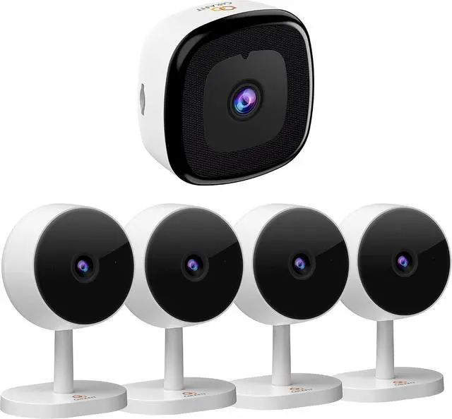 Main image of Girafit 2K Window Camera (1 Pack)+5GHz & 2.4GHz Indoor Camera (4 Pack)