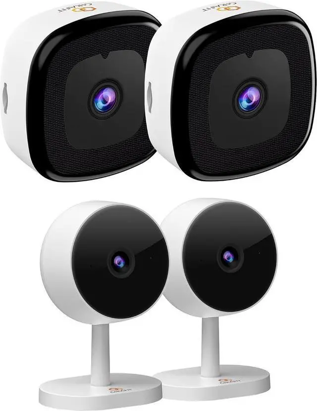 Main image of Girafit 2K Window Camera (2 Pack)+5GHz & 2.4GHz Indoor Camera (2 Pack)
