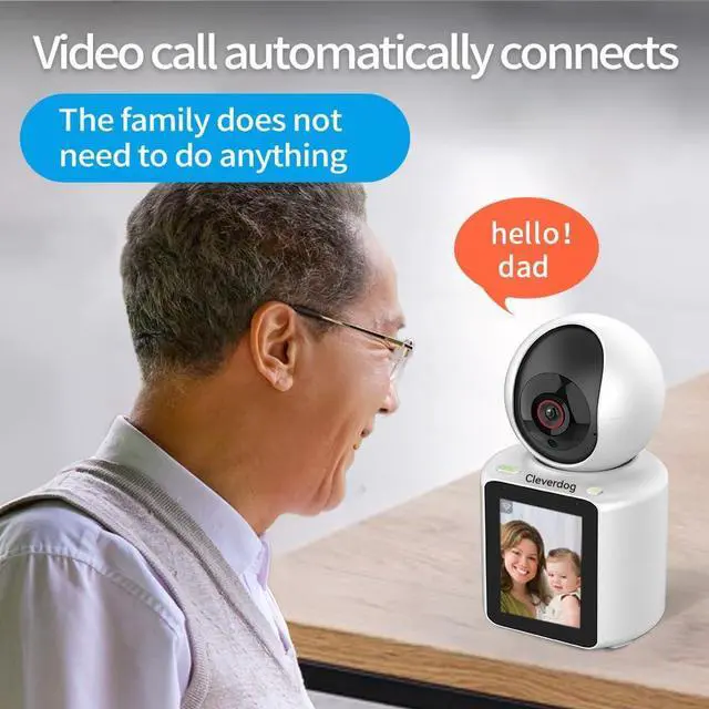 Alt view image 5 of 7 - Indoor Camera, Cameras for Home Security with Night Vision, Pet Camera with Phone App, 1080P Indoor Security Camera, Motion Detection, 2-Way Audio