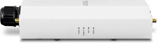 Alt view image 7 of 7 - TRENDnet 5 dBi WiFi 6 AX1800 Outdoor PoE+ Omni Directional Access Point, TEW-941APBO, Point-to-Point and Point-to-Multi-Point Bridge, IP67 Weather Rated Housing, PoE+ Powered, White