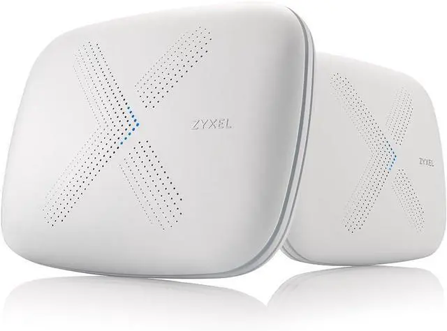 Main image of Zyxel Multy X Tri-Band AC3000 Whole Home Wi-Fi Mesh System. Router and Satellite - Pack of 2 [WSQ50]