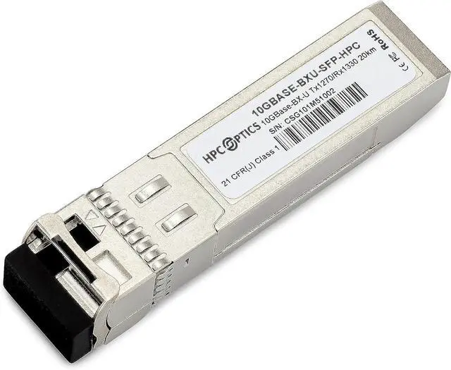Main image of Compatible with Fortinet FN-TRAN-SFP+BD27 Bi-Directional SFP+ Transceiver | 10GBASE-BX-U BIDI 10km FN-TRAN-SFP+BD27-HPC