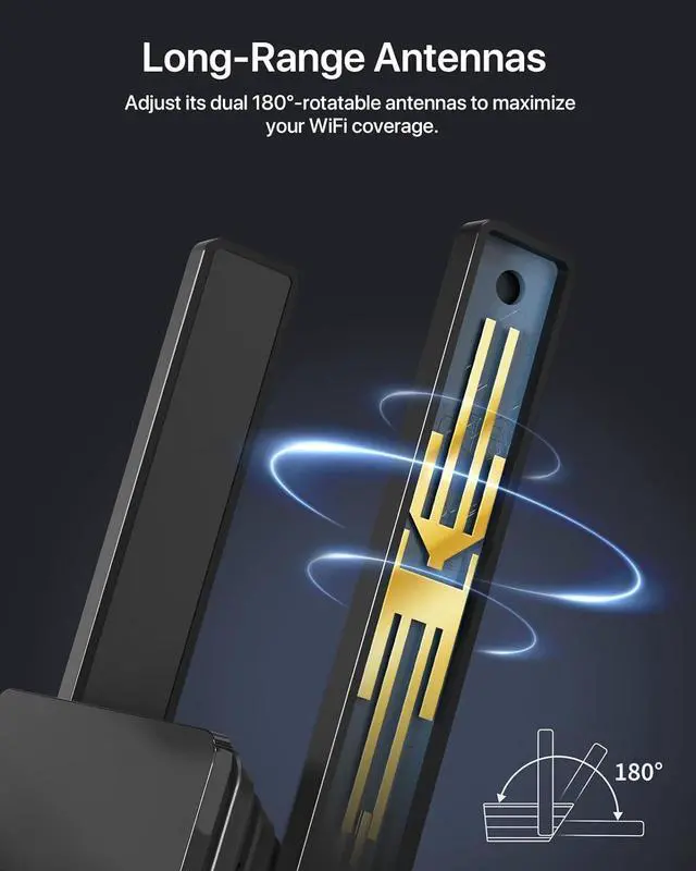 Alt view image 5 of 6 - BrosTrend AX3000 WiFi 6 Access Point, Wall Plug Wireless Access Point, Gigabit Network AP WiFi 6 Dual Band, Home Wi-Fi AP for PC Smartphone TV GameConsole etc. WAP Up to 45 Devices, OFDMA, Easy Setup