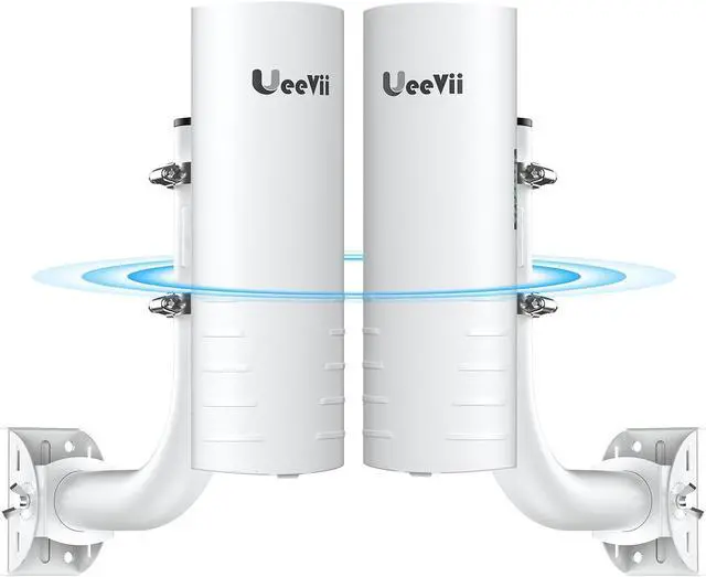 Main image of UeeVii CPE830 Wireless Bridge Outdoor Point to Point & 2-Pack Bridge Bracket