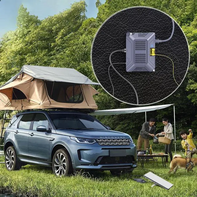 Alt view image 7 of 7 - Starlink Mini 12V Adapter Kit, 150W 3 in 1 GigE Passive & ESD Protection Mini Starlink 12v with USB & Type-C Power Output and DC Step UP Converter DC 9-36V/200W for Starlink Mini Dishy