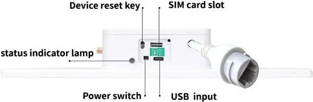 Alt view image 5 of 7 - SECUEYE Solar 4G LTE Modem Router 2.4Ghz WiFi Hotspot Access Point VSIM & SIM Card-Slot Built-in 26000mAh Battery IP66 Waterproof Outdoor for Trail Camera Security Camera