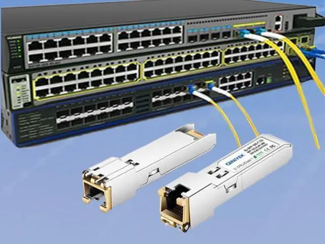 Alt view image 7 of 7 - [2 Pack] 1.25/2.5/5/10G SFP+ to RJ45 Transceiver, Copper SFP+ Module, Cat.6a/7, up to 30m, for Cisco SFP-10G-T-S, MikroTik S+RJ10, Ubiquiti UF-RJ45-10G, Netgear AXM765, Netgear, TP-Link, Fortinet