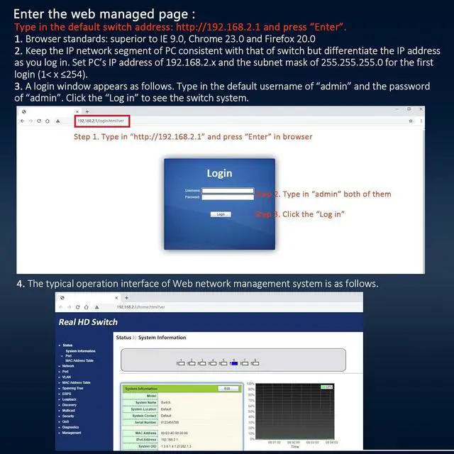 Alt view image 6 of 7 - 8 Port 10Gb RJ45 Web Managed Ethernet Network Switch with 8 x 10 Gigabit Base-T Port | 10Gbps Multi-Gig Swicth Support 10G-5G-2.5G-1G-100M | Rack Mount | 160G Bandwidth | Sturdy Metal Casing