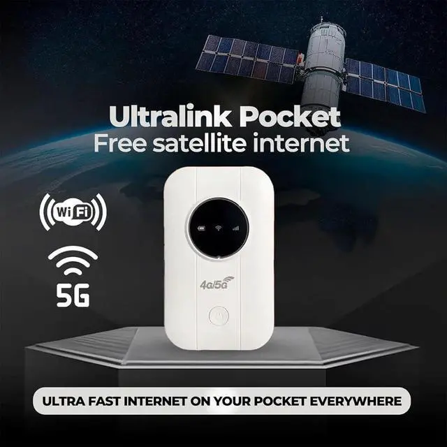 Alt view image 5 of 7 - Internet in Your Pocket, Free WiFi Router Pocket 5G, High Speed Smart Router for Anywhere (2pcs)