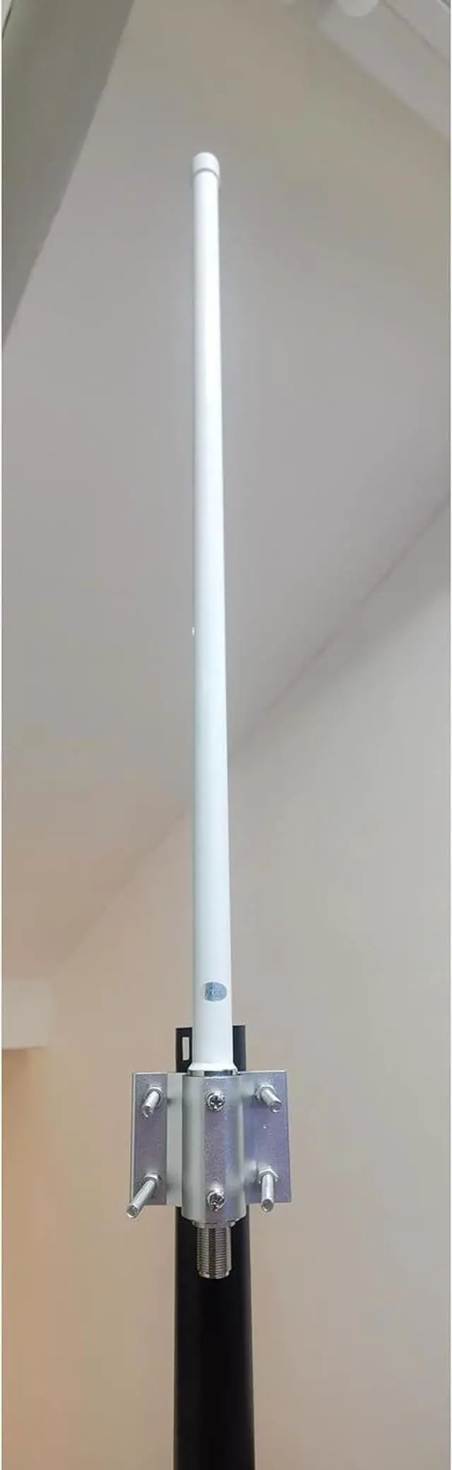 Alt view image 6 of 6 - Outdoor WiFi Omni Directional Antenna, Dual Band 2.4GHz 5GHz 12dBi High Gain Long Range WiFi Antenna for Wireless Access Point/Wi-Fi Camera/Wireless Router, RP-SMA,SMA Male
