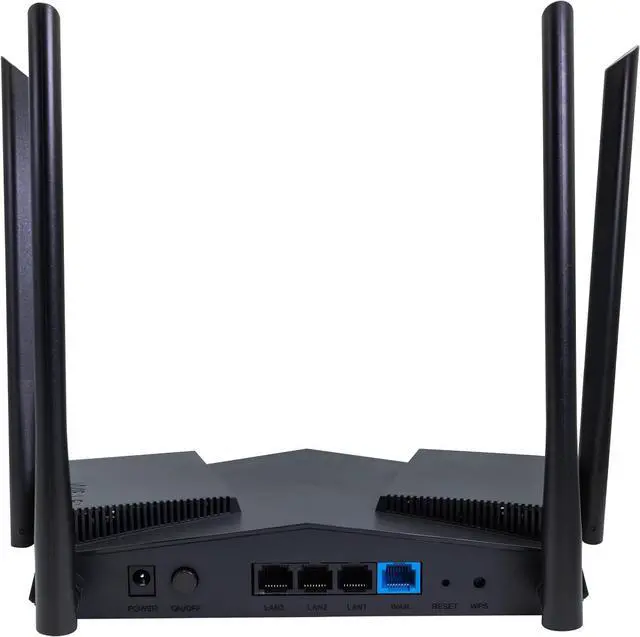 Alt view image 5 of 7 - WayPonDEV Banana Pi WiFi 6 OpenWRT Board, Dual Band Wireless Router, 802.11ax ac WiFi 6 Gigabit VPN Router, Integrated 5GE Phy and RGMII, Support WPA,WPA2,WPA3 (Black Case Bundle)