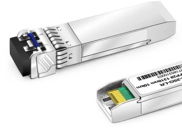 Alt view image 4 of 5 - 25G SFP28 LR for Ubiquiti UACC-OM-SFP28-LR 25GBASE-LR SFP28 1310nm 10km DOM LC SMF Optical Transceiver Module