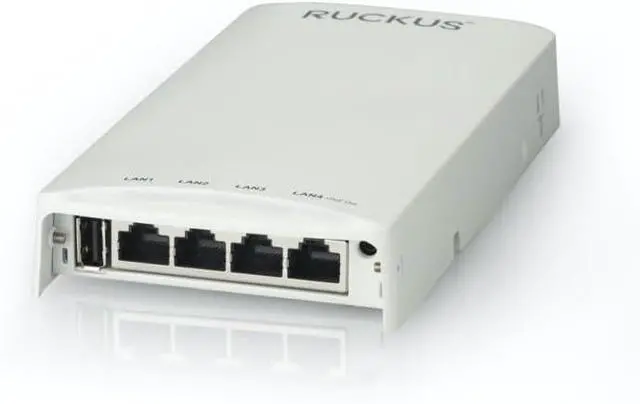 Alt view image 2 of 4 - Ruckus Networks H550 Series Wi-Fi 6 Wall-Mounted Indoor Access Point (901-H550-US00), White