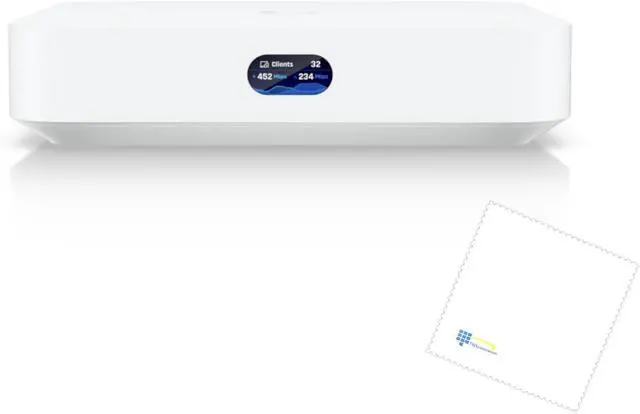Main image of TWA Bundle of Ubiquiti UCG-Ultra Multi-WAN UniFi Cloud Gateway with Advanced Routing and Security Features with Microfiber Cloth