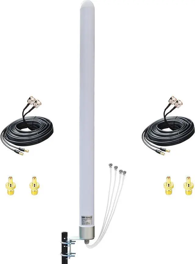 Main image of SignalPlus 4x4 MIMO Omni Directional Antenna 5g, External Outdoor 5G/4G/LTE MIMO 4x4 Antennas for 4G/5G Routers, T-Mobile, Verizon, AT&T, Homes and RV