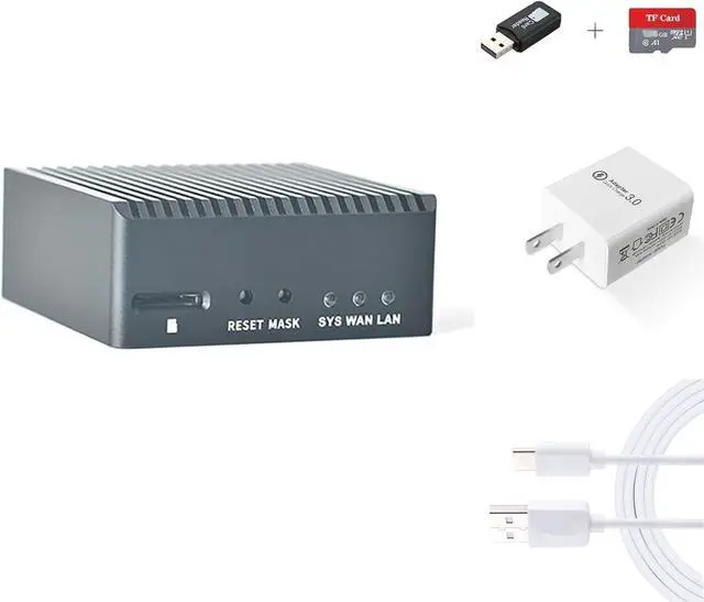 Main image of youyeetoo NanoPi R3S - A Tiny IoT Router, RK3566, Dual GbE, USB3.0, 61.5mmX61.5mmX25mm - FriendlyElec (2+0GB TF Card Kit)