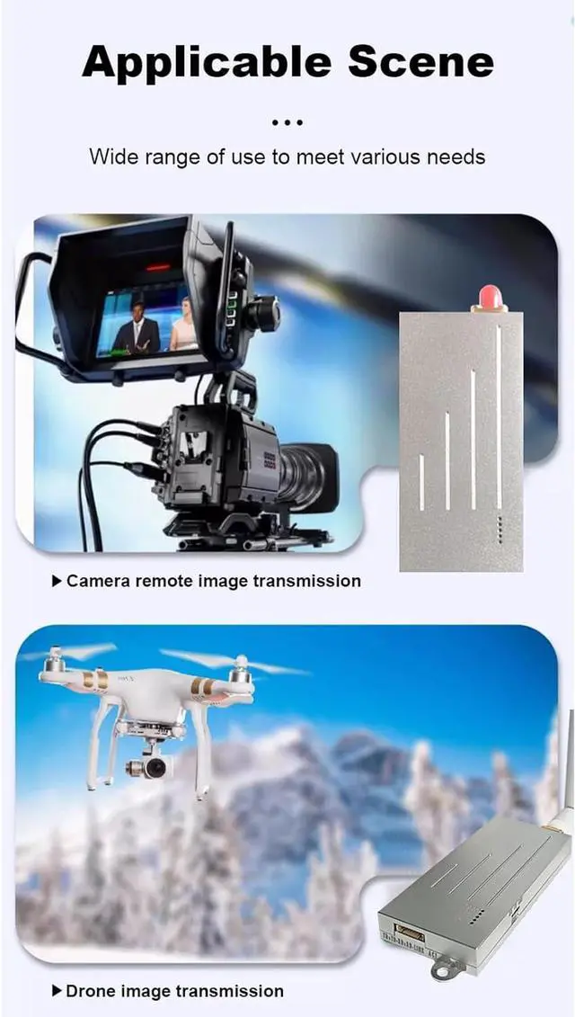 Alt view image 3 of 7 - WiFi HALOW Wireless Bridge Point-to-Point Long Range with 20DBi High-Gain Antenna,2.4G WiFi Bridge Repeater Supports 3KM Outdoor Transmission Distance, Air Ethernet Cable, IEEE 802.11ah