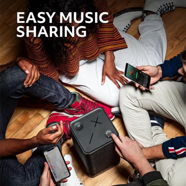Alt view image 3 of 7 - Ultimate Ears Hyperboom Portable Bluetooth Speakers, Loud Party Speaker, Big Bass, Water Resistant IPX4, 150 Ft Range, USB-C  Black