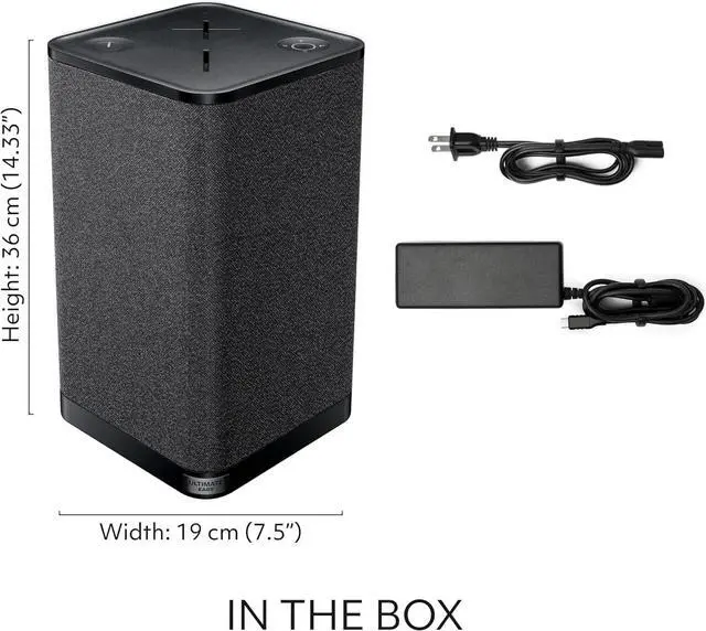 Alt view image 7 of 7 - Ultimate Ears Hyperboom Portable Bluetooth Speakers, Loud Party Speaker, Big Bass, Water Resistant IPX4, 150 Ft Range, USB-C  Black