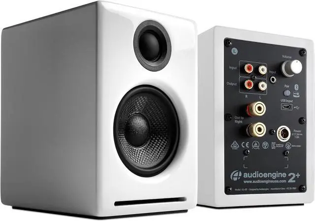 Audioengine A2+ Wireless ホワイト Amazon.com: Audioengine A2+ 24 Bit 60 Watt Bluetooth Desktop