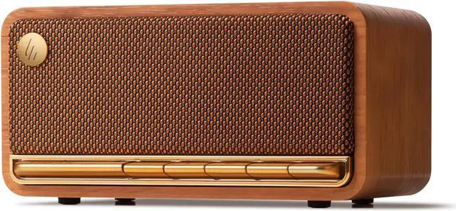 Main image of Edifier MP230 Portable Bluetooth Speaker, Wireless Speaker with Stereo Sound for Home & Outdoor Travel, 9h Playtime, Supports AUX, USB-C, TF Card, 20W RMS - Classic Wooden