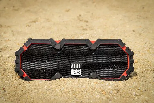 Alt view image 2 of 3 - Altec Lansing LifeJacket 2 - Waterproof Bluetooth Speaker, Floating Portable Speaker for Travel & Outdoor Use, Deep Bass & Loud Sound, 30 Hour Playtime