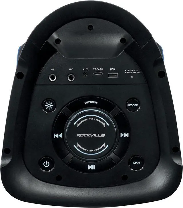 Alt view image 5 of 7 - (2) Rockville BASS Party 65 Rechargeable LED Bluetooth Speakers